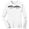 1-DAY RUSH NO MINIMUM Ladies Long Sleeve Crew Neck T-Shirt Thumbnail