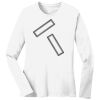 1-DAY RUSH NO MINIMUM Ladies Long Sleeve Crew Neck T-Shirt Thumbnail