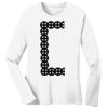 1-DAY RUSH NO MINIMUM Ladies Long Sleeve Crew Neck T-Shirt Thumbnail