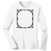 1-DAY RUSH NO MINIMUM Ladies Long Sleeve Crew Neck T-Shirt Thumbnail