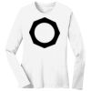 1-DAY RUSH NO MINIMUM Ladies Long Sleeve Crew Neck T-Shirt Thumbnail