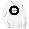 1-DAY RUSH NO MINIMUM Ladies Long Sleeve Crew Neck T-Shirt Thumbnail
