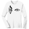 1-DAY RUSH NO MINIMUM Ladies Long Sleeve Crew Neck T-Shirt Thumbnail