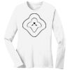1-DAY RUSH NO MINIMUM Ladies Long Sleeve Crew Neck T-Shirt Thumbnail