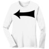 1-DAY RUSH NO MINIMUM Ladies Long Sleeve Crew Neck T-Shirt Thumbnail