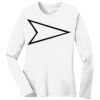 1-DAY RUSH NO MINIMUM Ladies Long Sleeve Crew Neck T-Shirt Thumbnail