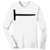 1-DAY RUSH NO MINIMUM Ladies Long Sleeve Crew Neck T-Shirt Thumbnail