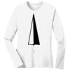 1-DAY RUSH NO MINIMUM Ladies Long Sleeve Crew Neck T-Shirt Thumbnail