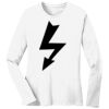 1-DAY RUSH NO MINIMUM Ladies Long Sleeve Crew Neck T-Shirt Thumbnail