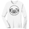 1-DAY RUSH NO MINIMUM Ladies Long Sleeve Crew Neck T-Shirt Thumbnail