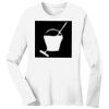 1-DAY RUSH NO MINIMUM Ladies Long Sleeve Crew Neck T-Shirt Thumbnail