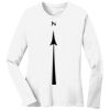 1-DAY RUSH NO MINIMUM Ladies Long Sleeve Crew Neck T-Shirt Thumbnail