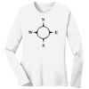 1-DAY RUSH NO MINIMUM Ladies Long Sleeve Crew Neck T-Shirt Thumbnail