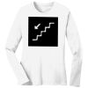 1-DAY RUSH NO MINIMUM Ladies Long Sleeve Crew Neck T-Shirt Thumbnail