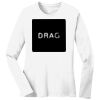 1-DAY RUSH NO MINIMUM Ladies Long Sleeve Crew Neck T-Shirt Thumbnail