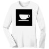 1-DAY RUSH NO MINIMUM Ladies Long Sleeve Crew Neck T-Shirt Thumbnail