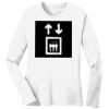 1-DAY RUSH NO MINIMUM Ladies Long Sleeve Crew Neck T-Shirt Thumbnail