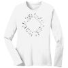 1-DAY RUSH NO MINIMUM Ladies Long Sleeve Crew Neck T-Shirt Thumbnail