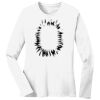 1-DAY RUSH NO MINIMUM Ladies Long Sleeve Crew Neck T-Shirt Thumbnail