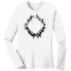 1-DAY RUSH NO MINIMUM Ladies Long Sleeve Crew Neck T-Shirt Thumbnail
