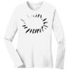 1-DAY RUSH NO MINIMUM Ladies Long Sleeve Crew Neck T-Shirt Thumbnail
