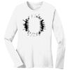1-DAY RUSH NO MINIMUM Ladies Long Sleeve Crew Neck T-Shirt Thumbnail