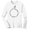 1-DAY RUSH NO MINIMUM Ladies Long Sleeve Crew Neck T-Shirt Thumbnail