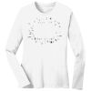 1-DAY RUSH NO MINIMUM Ladies Long Sleeve Crew Neck T-Shirt Thumbnail