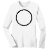 1-DAY RUSH NO MINIMUM Ladies Long Sleeve Crew Neck T-Shirt Thumbnail