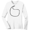1-DAY RUSH NO MINIMUM Ladies Long Sleeve Crew Neck T-Shirt Thumbnail