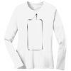 1-DAY RUSH NO MINIMUM Ladies Long Sleeve Crew Neck T-Shirt Thumbnail