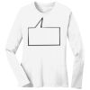 1-DAY RUSH NO MINIMUM Ladies Long Sleeve Crew Neck T-Shirt Thumbnail