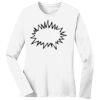 1-DAY RUSH NO MINIMUM Ladies Long Sleeve Crew Neck T-Shirt Thumbnail