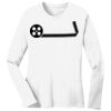 1-DAY RUSH NO MINIMUM Ladies Long Sleeve Crew Neck T-Shirt Thumbnail