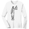 1-DAY RUSH NO MINIMUM Ladies Long Sleeve Crew Neck T-Shirt Thumbnail