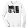 1-DAY RUSH NO MINIMUM Ladies Long Sleeve Crew Neck T-Shirt Thumbnail