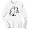 1-DAY RUSH NO MINIMUM Ladies Long Sleeve Crew Neck T-Shirt Thumbnail