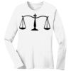 1-DAY RUSH NO MINIMUM Ladies Long Sleeve Crew Neck T-Shirt Thumbnail