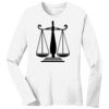 1-DAY RUSH NO MINIMUM Ladies Long Sleeve Crew Neck T-Shirt Thumbnail