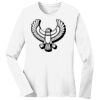 1-DAY RUSH NO MINIMUM Ladies Long Sleeve Crew Neck T-Shirt Thumbnail