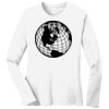 1-DAY RUSH NO MINIMUM Ladies Long Sleeve Crew Neck T-Shirt Thumbnail