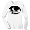 1-DAY RUSH NO MINIMUM Ladies Long Sleeve Crew Neck T-Shirt Thumbnail