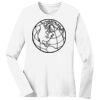 1-DAY RUSH NO MINIMUM Ladies Long Sleeve Crew Neck T-Shirt Thumbnail