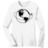 1-DAY RUSH NO MINIMUM Ladies Long Sleeve Crew Neck T-Shirt Thumbnail