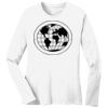 1-DAY RUSH NO MINIMUM Ladies Long Sleeve Crew Neck T-Shirt Thumbnail