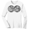 1-DAY RUSH NO MINIMUM Ladies Long Sleeve Crew Neck T-Shirt Thumbnail