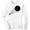 1-DAY RUSH NO MINIMUM Ladies Long Sleeve Crew Neck T-Shirt Thumbnail