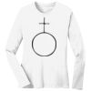 1-DAY RUSH NO MINIMUM Ladies Long Sleeve Crew Neck T-Shirt Thumbnail