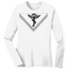 1-DAY RUSH NO MINIMUM Ladies Long Sleeve Crew Neck T-Shirt Thumbnail