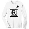 1-DAY RUSH NO MINIMUM Ladies Long Sleeve Crew Neck T-Shirt Thumbnail